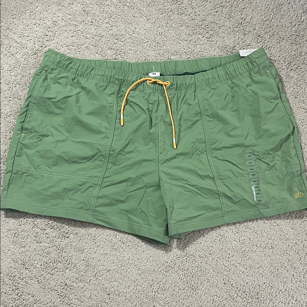 Free Assemby Green Men's Swim Shorts